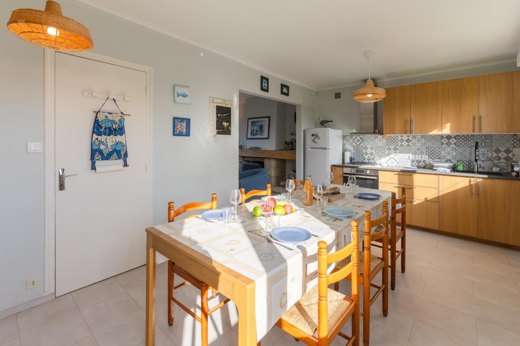 Ty Mor Bras - Maison Familiale A 2 Pas De La Plage Portsall Eksteriør bilde